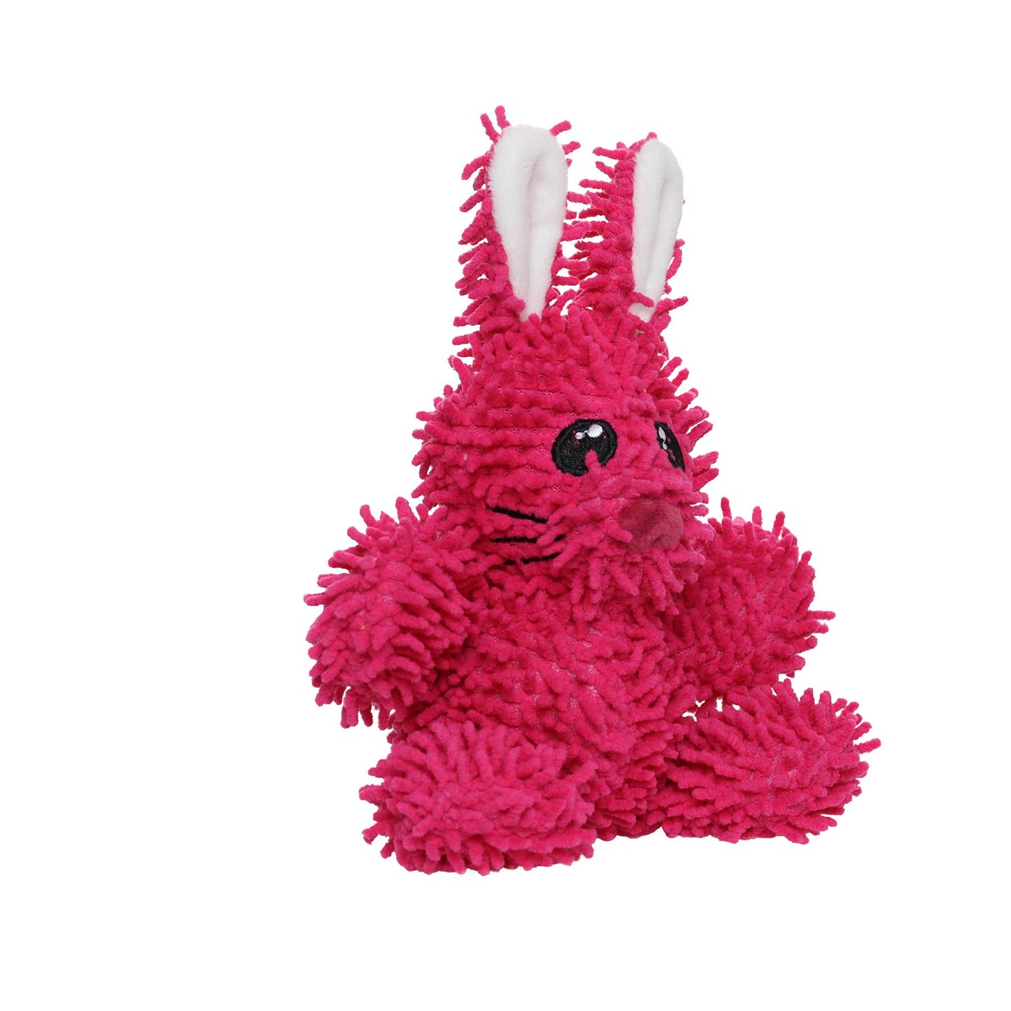 Mighty Jr Microfiber Ball Rabbit, Durable, Squeaky Dog Toy
