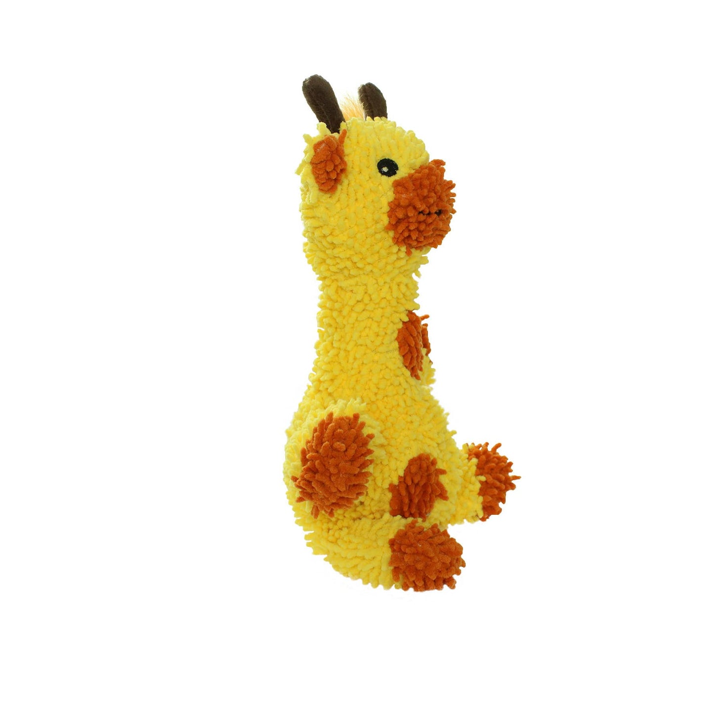 Mighty Microfiber Ball Med Giraffe, Durable, Squeaky Dog Toy