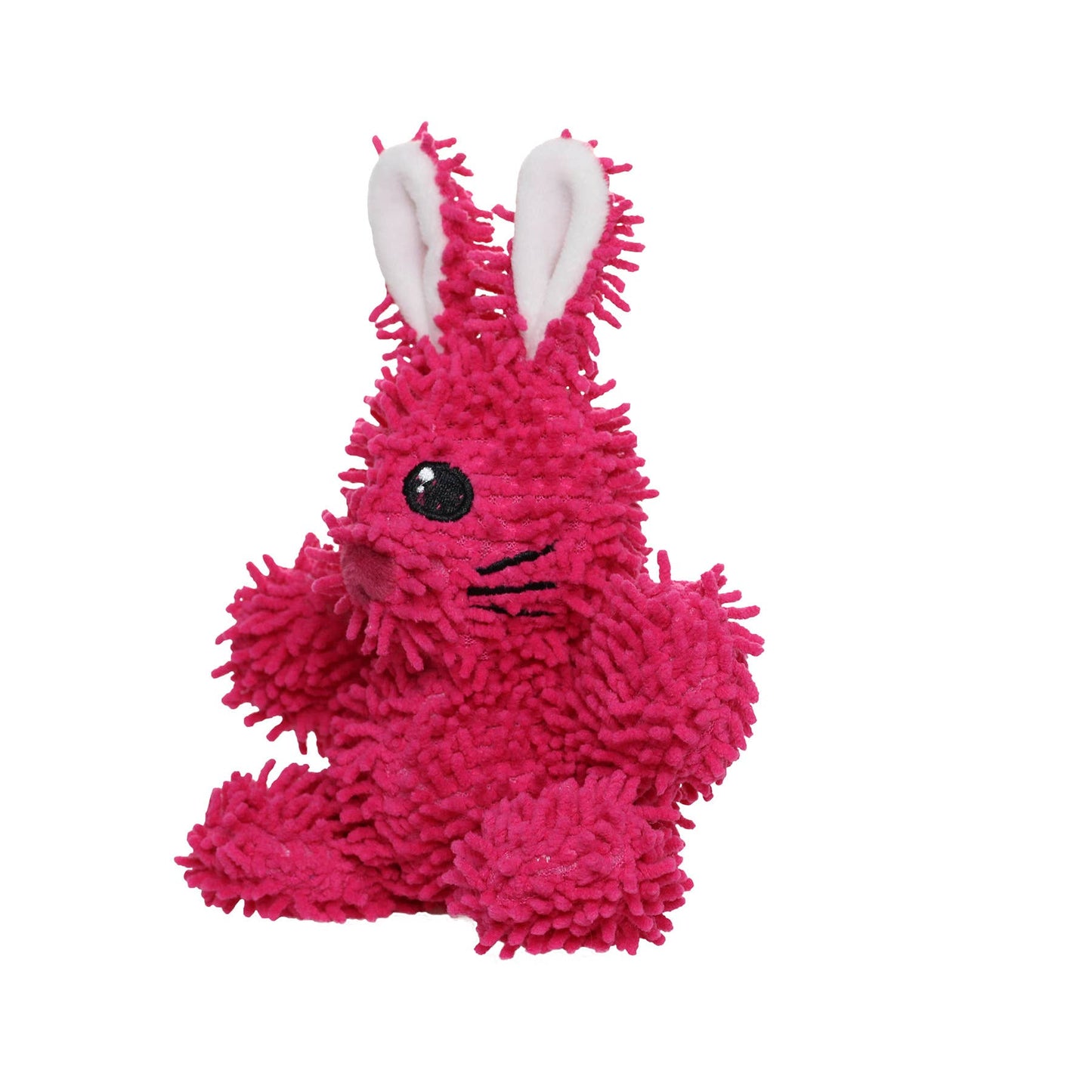 Mighty Jr Microfiber Ball Rabbit, Durable, Squeaky Dog Toy