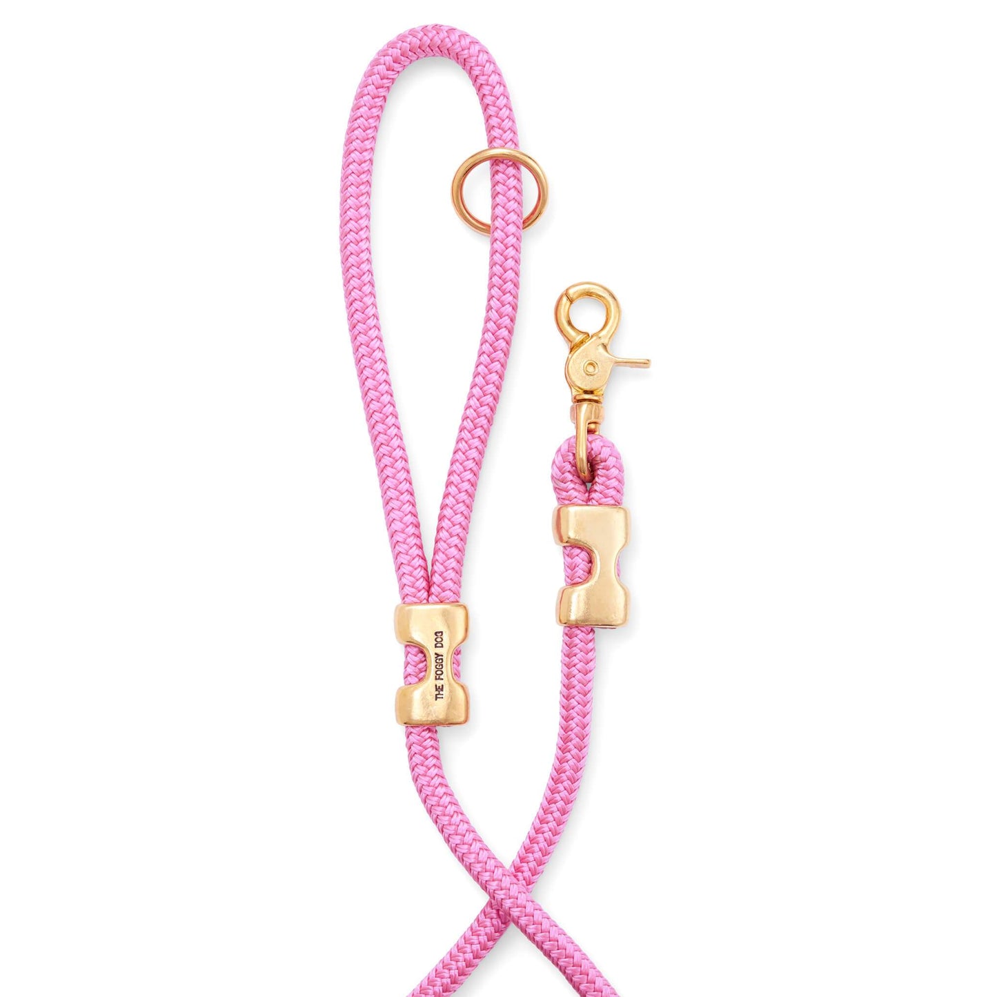 Orchid Valentine's Day Marine Rope Dog Leash