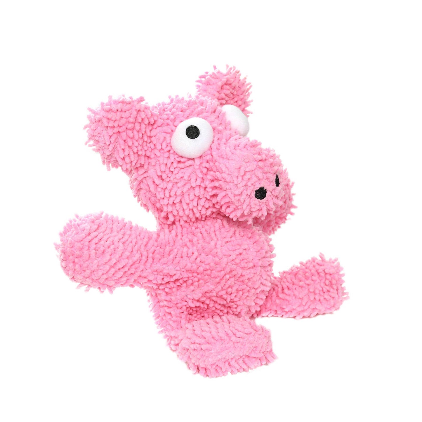 Mighty Microfiber Ball Med Pig, Durable, Squeaky Dog Toy