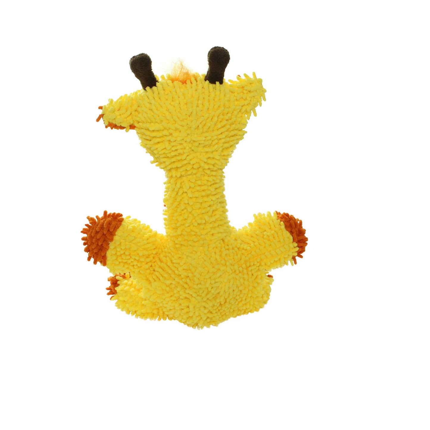 Mighty Microfiber Ball Med Giraffe, Durable, Squeaky Dog Toy