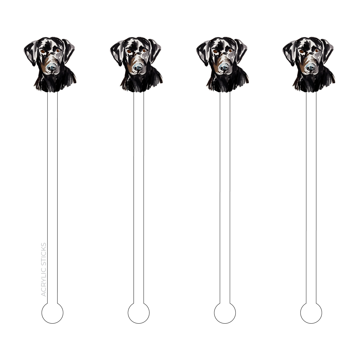 BLACK LAB PROFILE ACRYLIC STIR STICKS