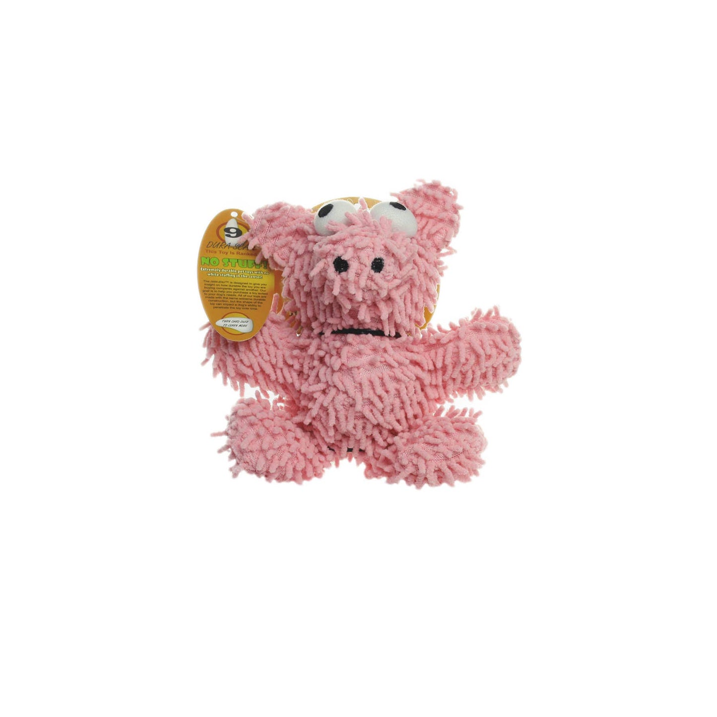 Mighty Jr Microfiber Ball Pig, Durable, Squeaky Dog Toy