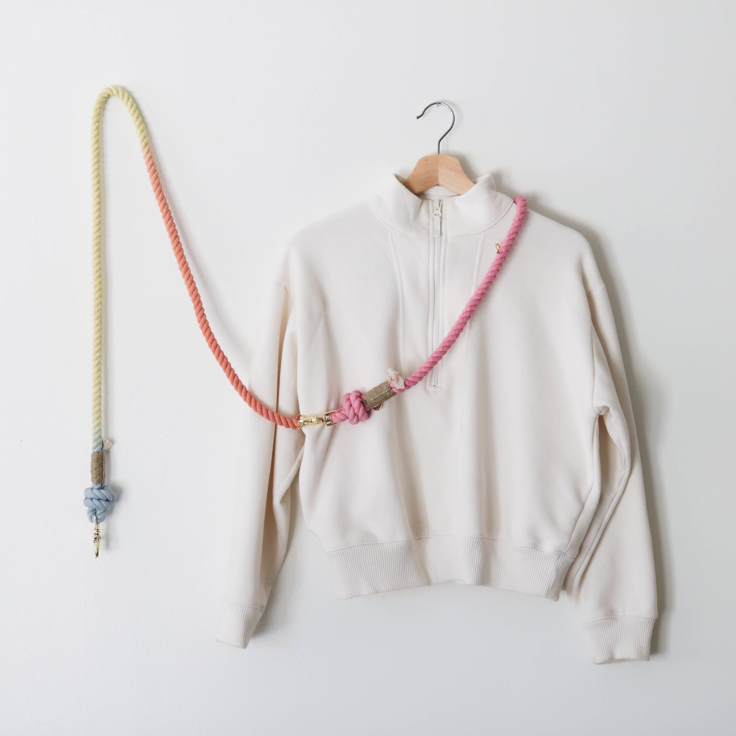 'Lucky Charms' - Hands Free Cotton Rope Leash