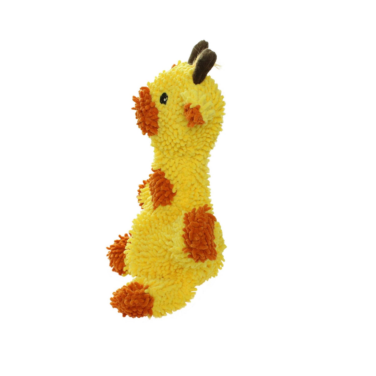 Mighty Microfiber Ball Med Giraffe, Durable, Squeaky Dog Toy