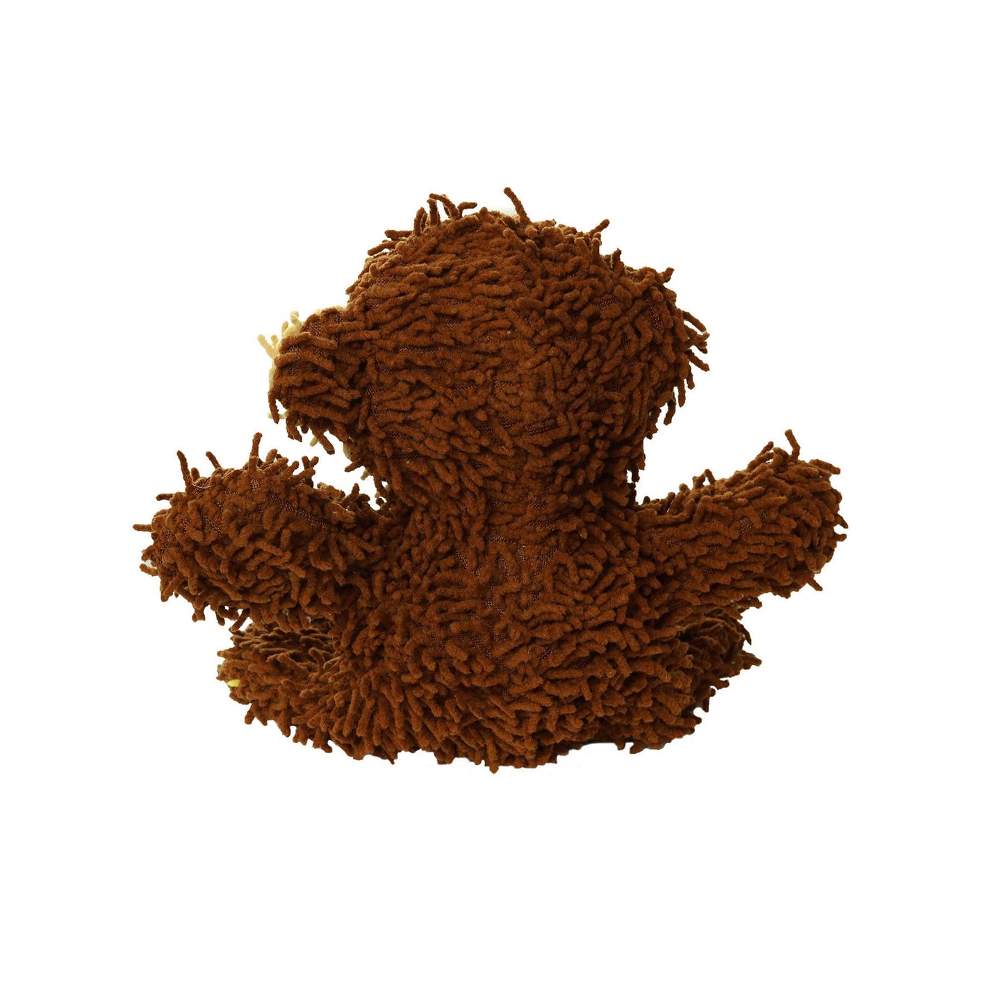 Mighty Microfiber Ball Med Monkey, Durable, Squeaky Dog Toy