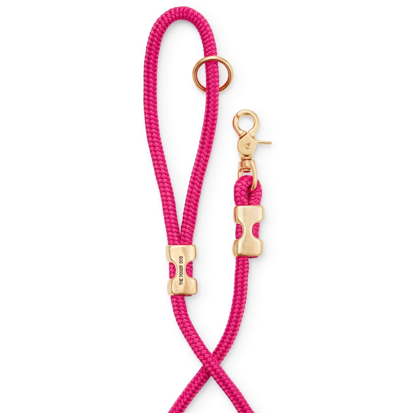 Hot Pink Valentine's Day Marine Rope Dog Leash