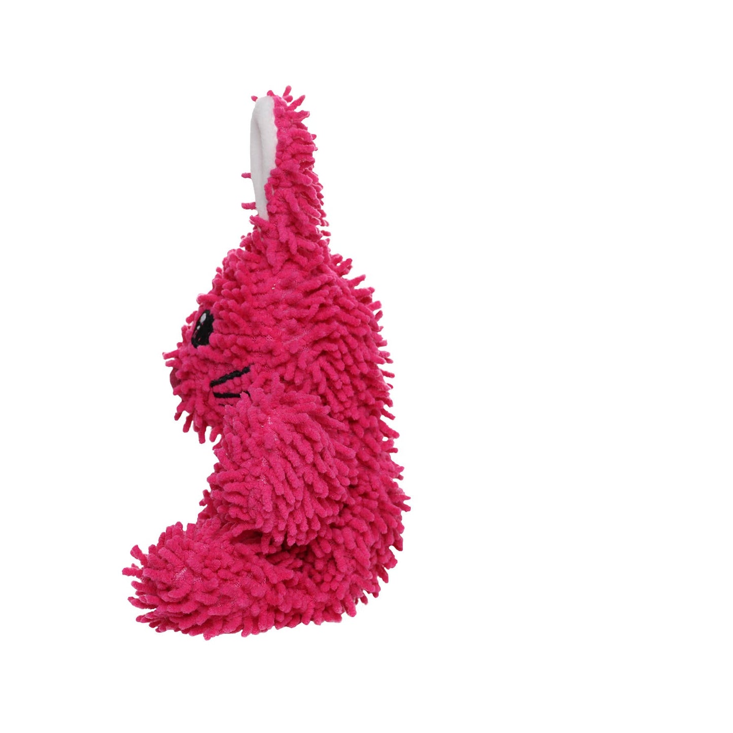Mighty Jr Microfiber Ball Rabbit, Durable, Squeaky Dog Toy