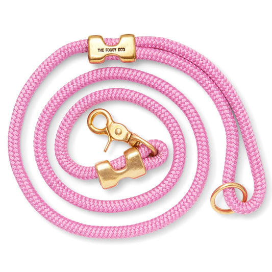 Orchid Valentine's Day Marine Rope Dog Leash