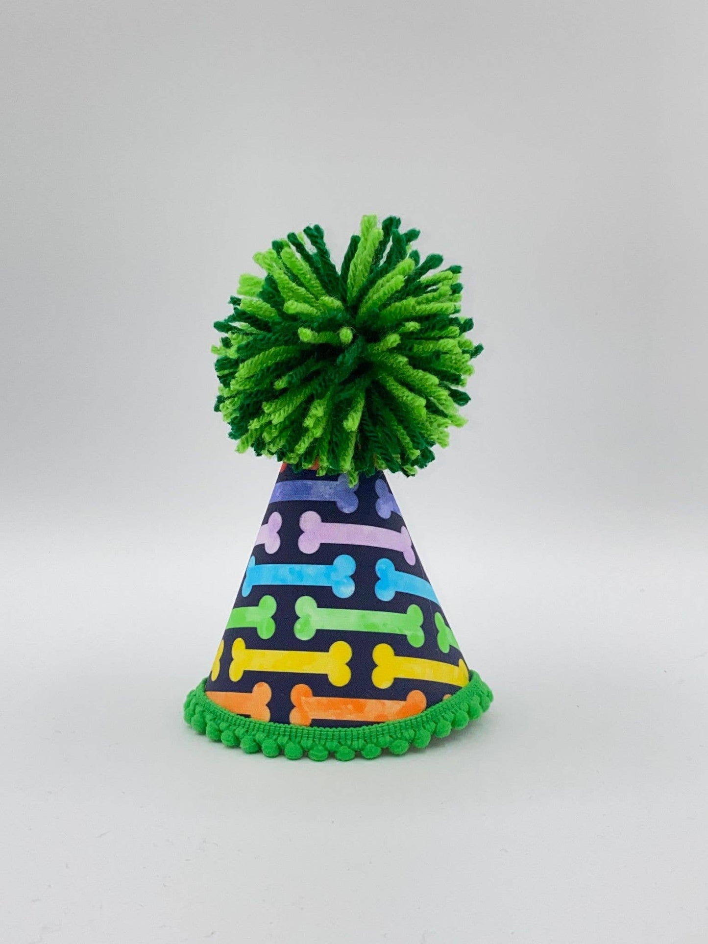 Rainbow Bones Party Hat