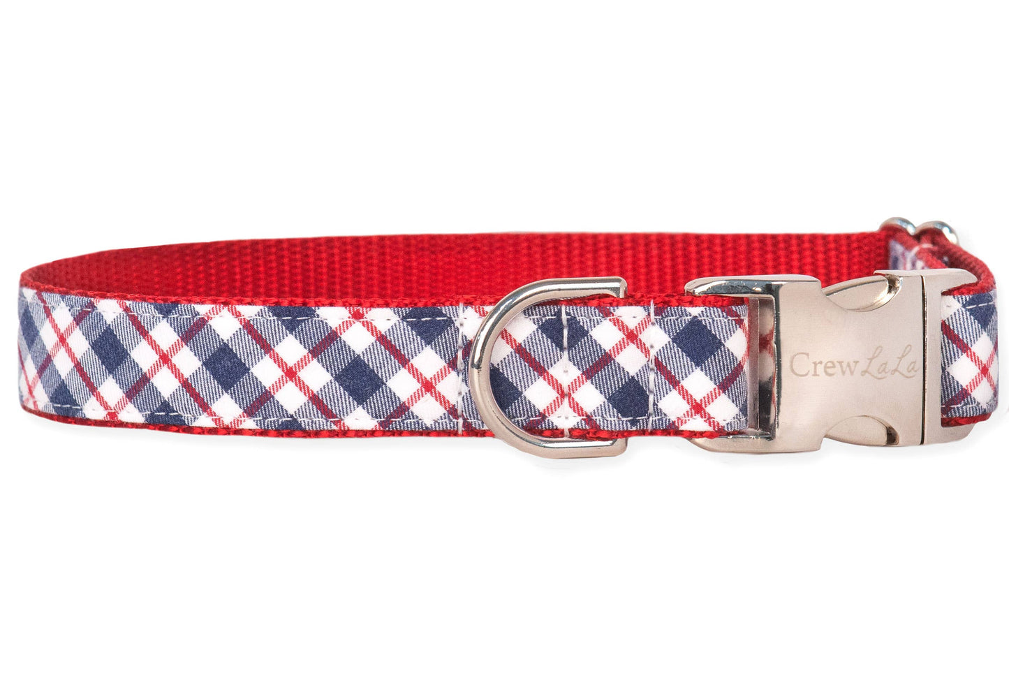 Palmetto Plaid Bow Tie Dog Collar