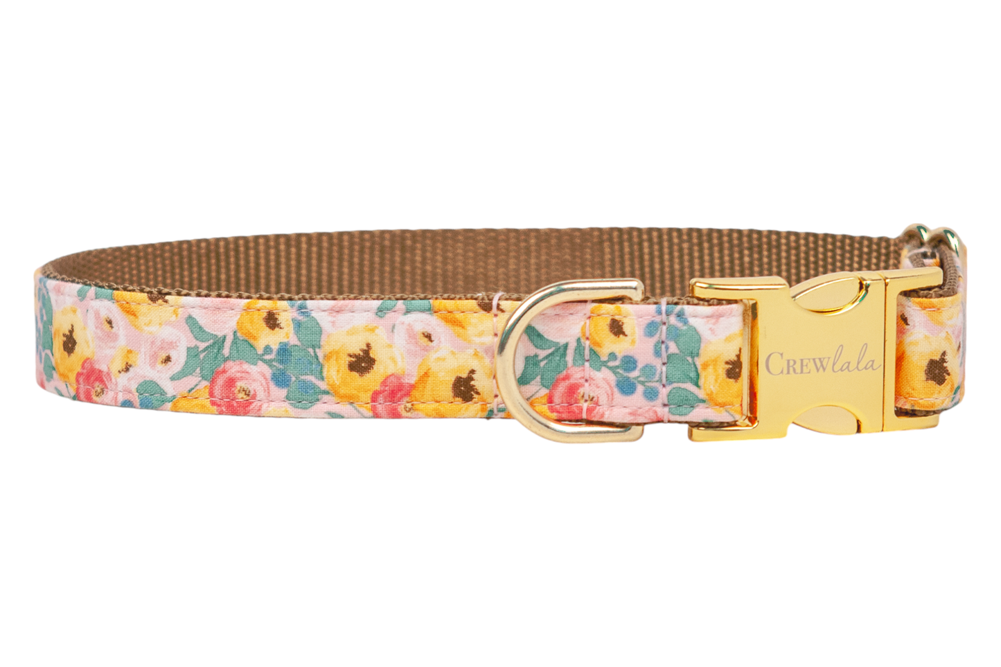 Fairytale Floral Belle Bow Dog Collar