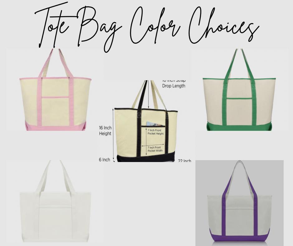 Custom Pup Portrait Tote