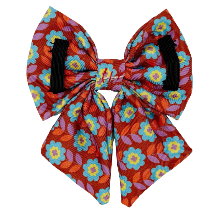 Poppy - Dog Sailor Bowtie