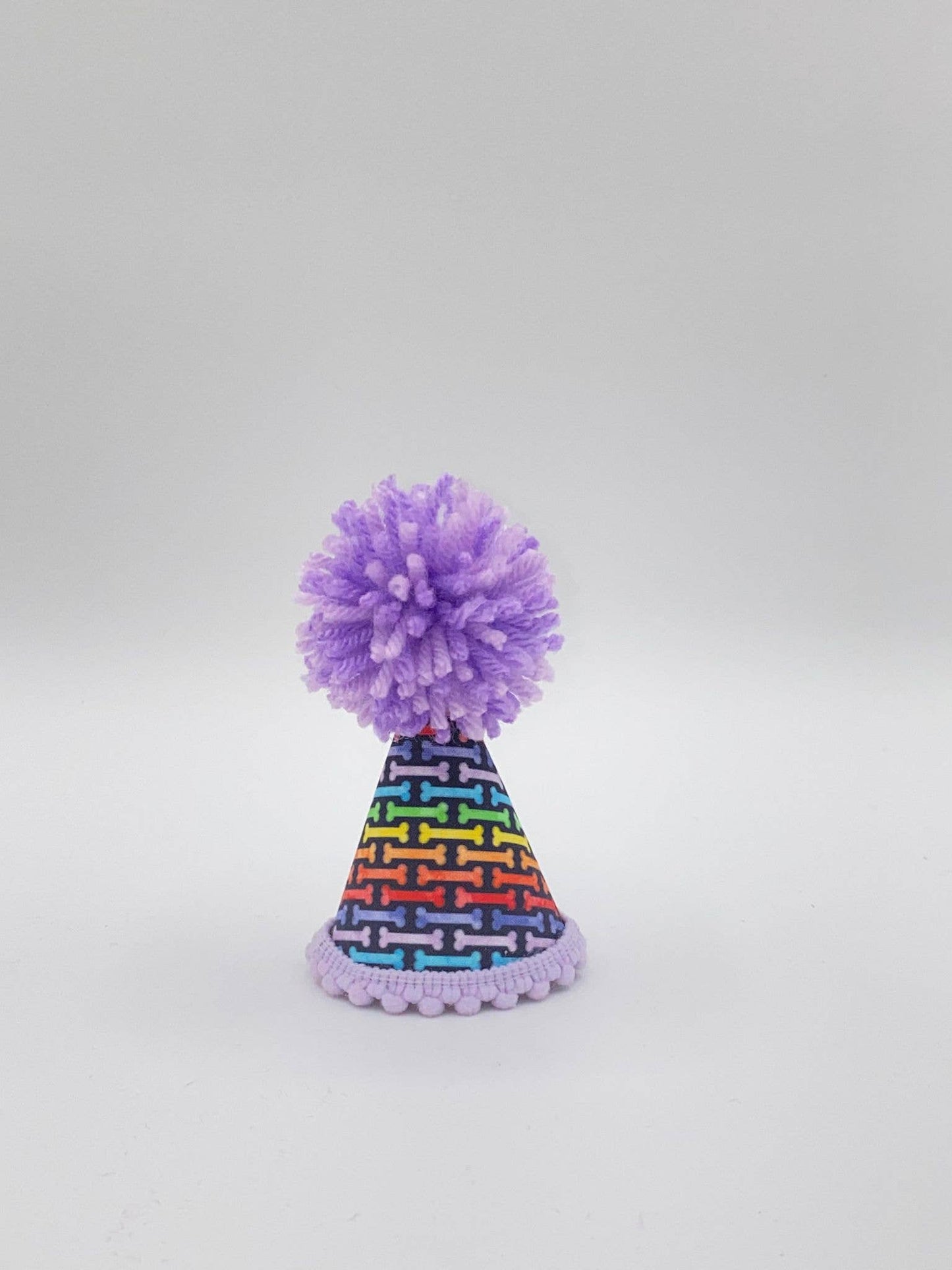 Rainbow Bones Party Hat