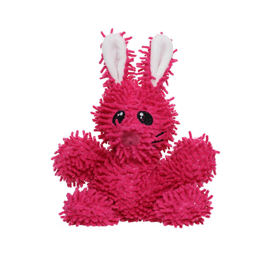 Mighty Jr Microfiber Ball Rabbit, Durable, Squeaky Dog Toy