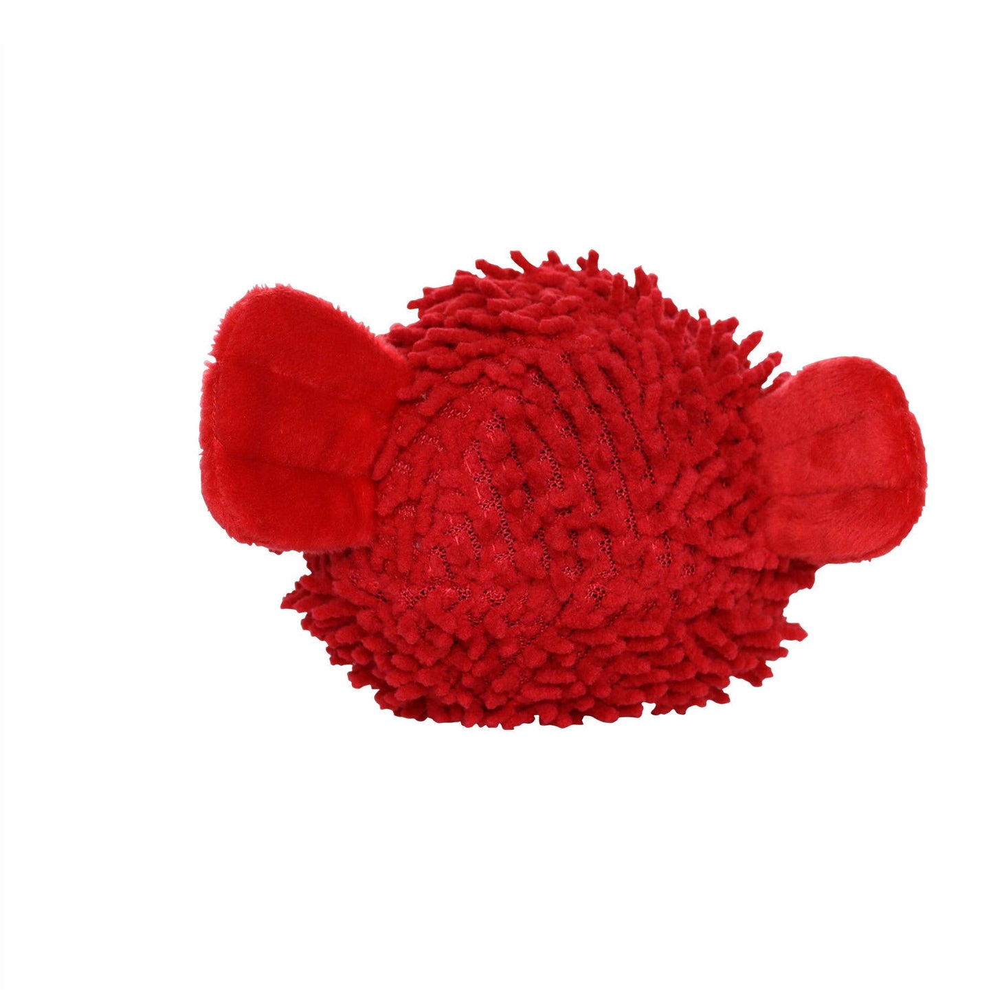 Mighty Jr Microfiber Ball Blowfish, Durable, Squeaky Dog Toy